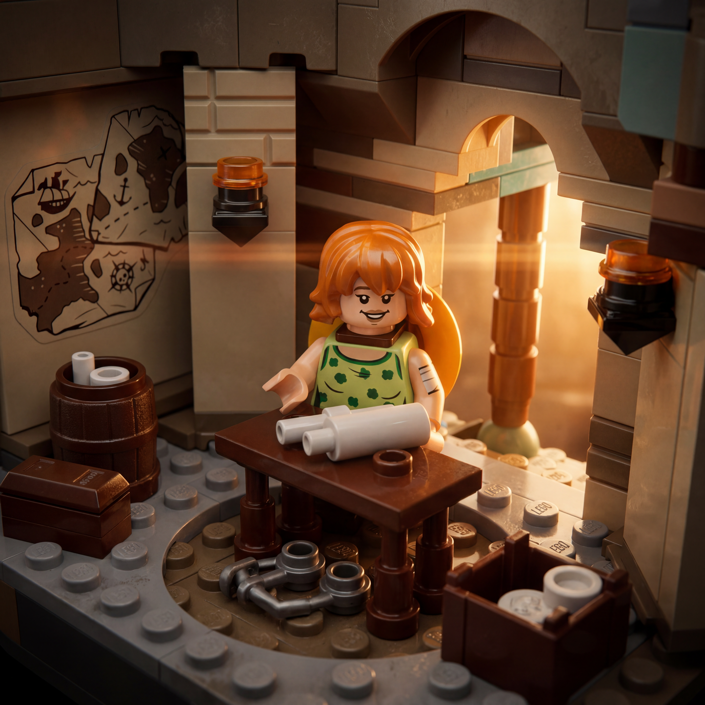 One Piece - Batalha no Parque Arlong (926 peças)