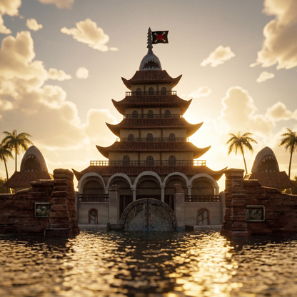 One Piece - Batalha no Parque Arlong (926 peças)