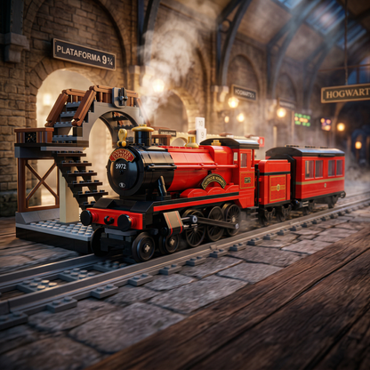 Harry Potter - Expresso de Hogwarts e Plataforma 9¾ (801 peças)