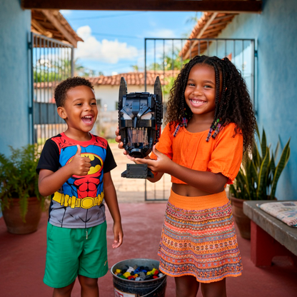 Capacete do Batman (410 peças)