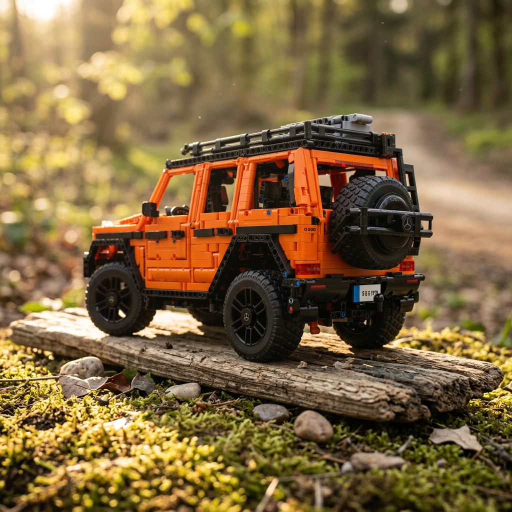 Mercedes G500 (2891 peças)