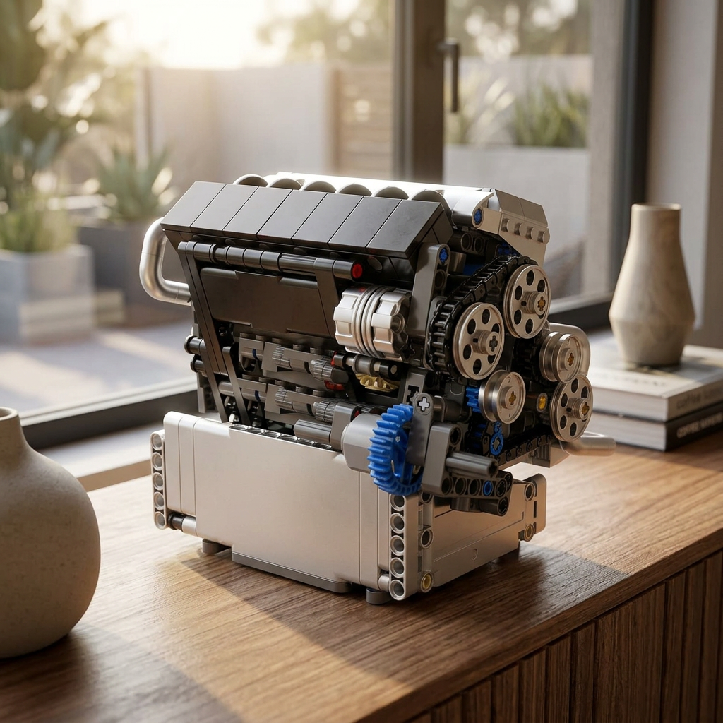 Motor S55 Inline-6 (744 peças)