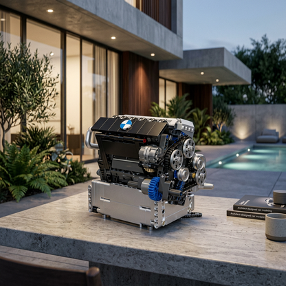 Motor S55 Inline-6 (744 peças)