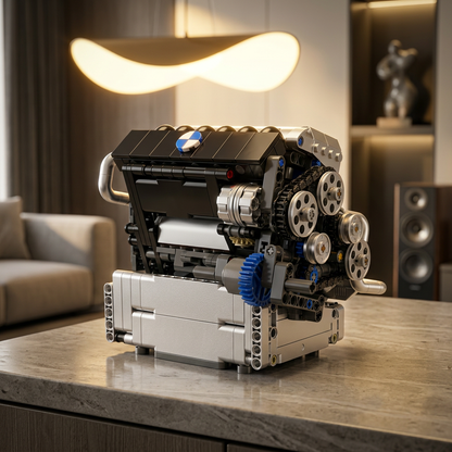 Motor S55 Inline-6 (744 peças)