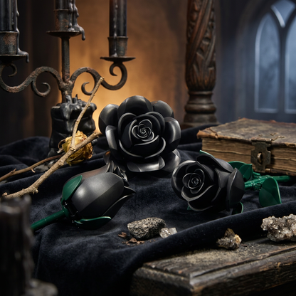 Buquê de Rosas Negras (784 peças)