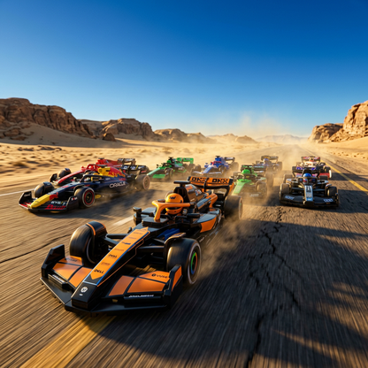 Ultimate Fórmula 1 - Speed Champions 2025 (2601 peças)