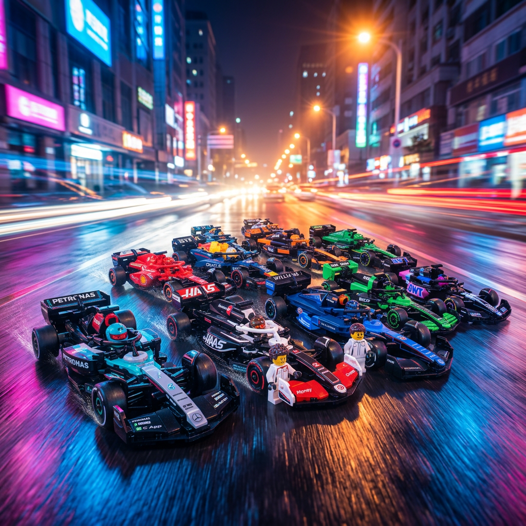 Ultimate Fórmula 1 - Speed Champions 2025 (2601 peças)