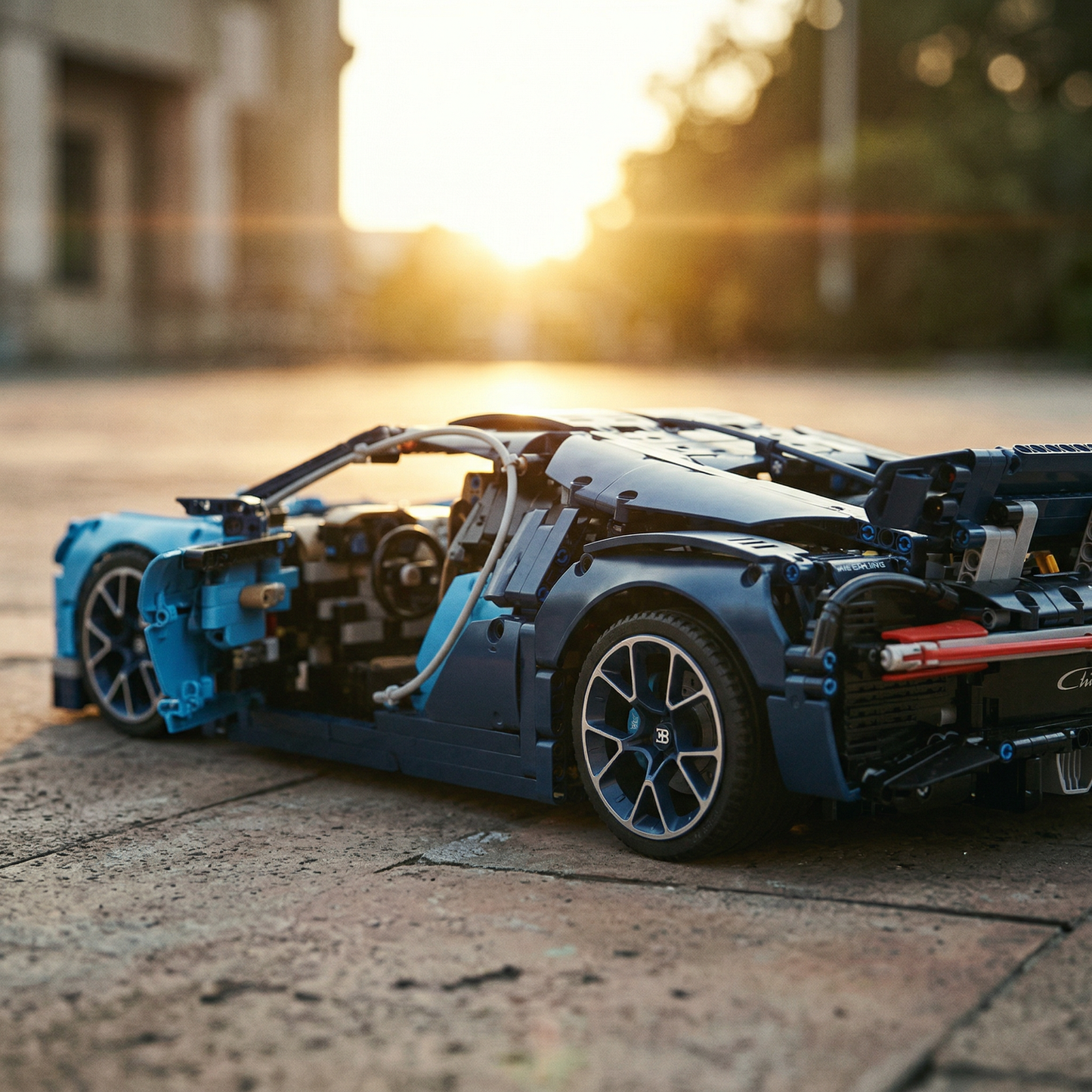 Bugatti Chiron (3599 peças)