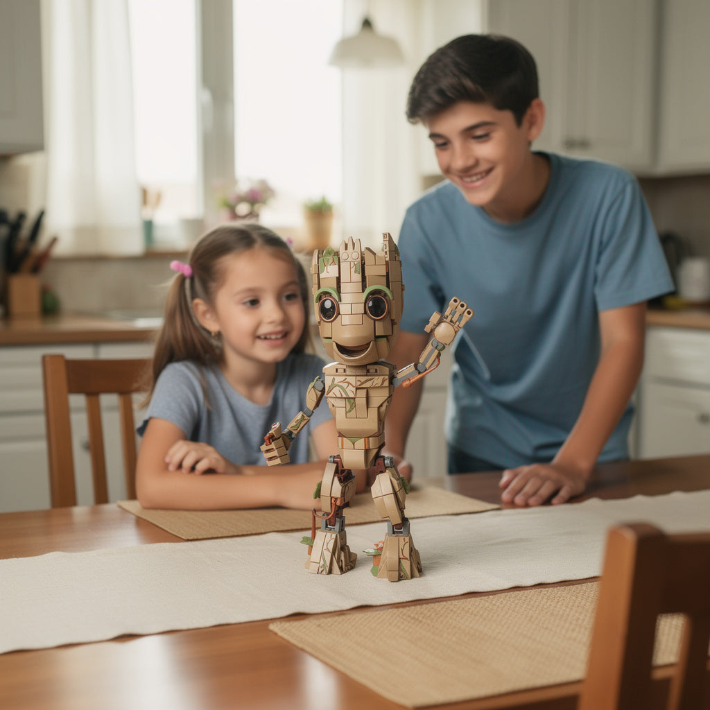 Baby Groot de Guardiões da Galáxia (476 peças)