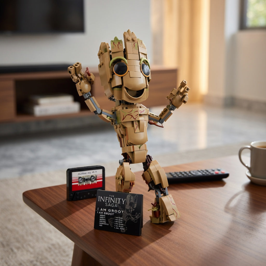 Baby Groot de Guardiões da Galáxia (476 peças)