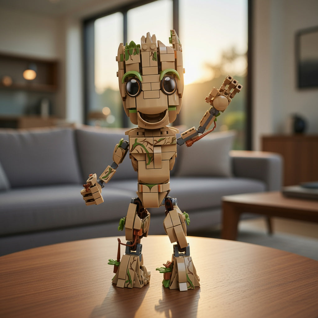 Baby Groot de Guardiões da Galáxia (476 peças)