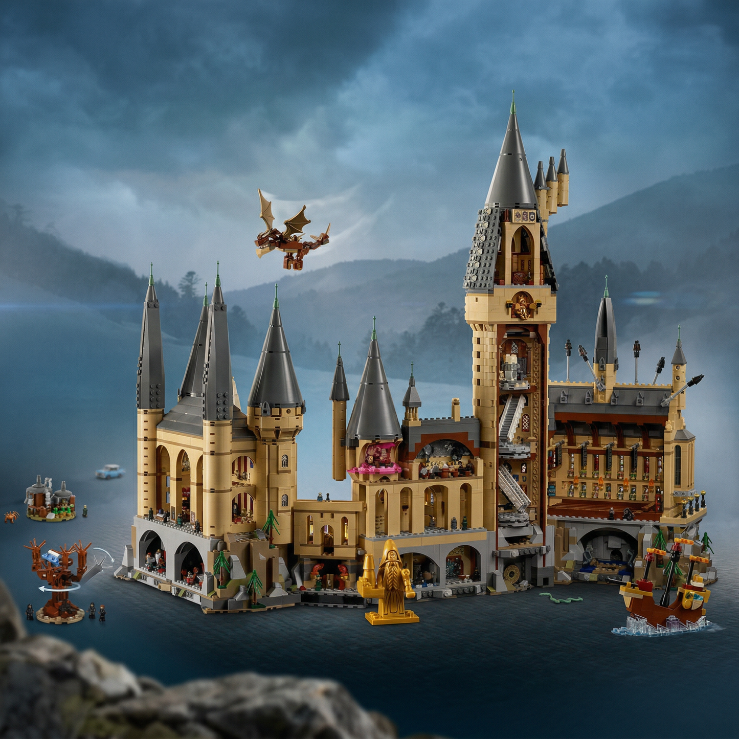 Harry Potter - Castelo de Hogwarts (6020 peças)