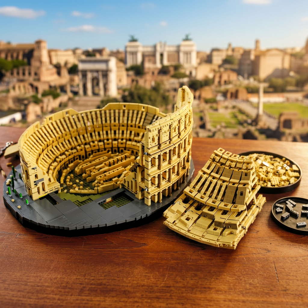 Coliseu de Roma (9036 peças)