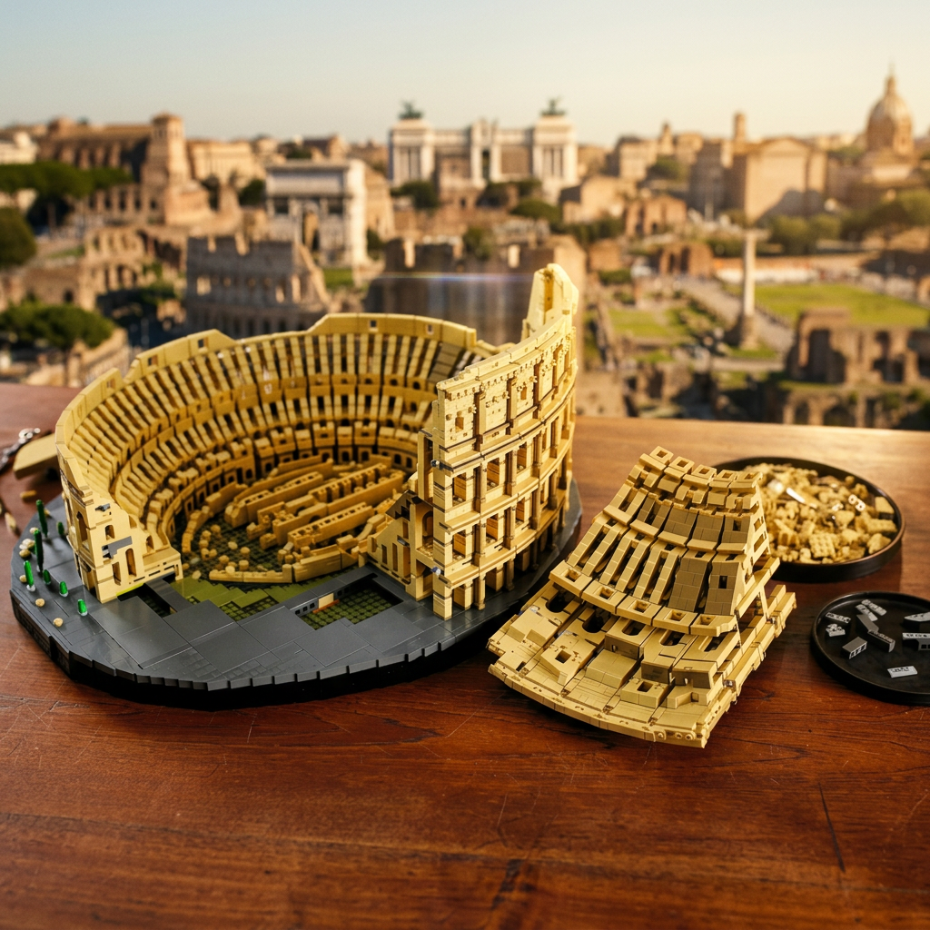 Coliseu de Roma (9036 peças)
