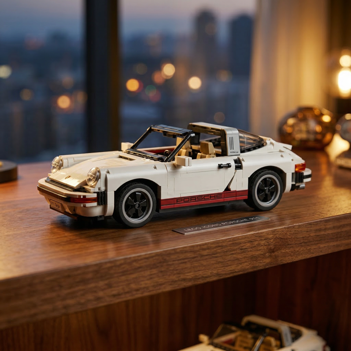 Porsche 911 Turbo ou Targa (1458 peças)