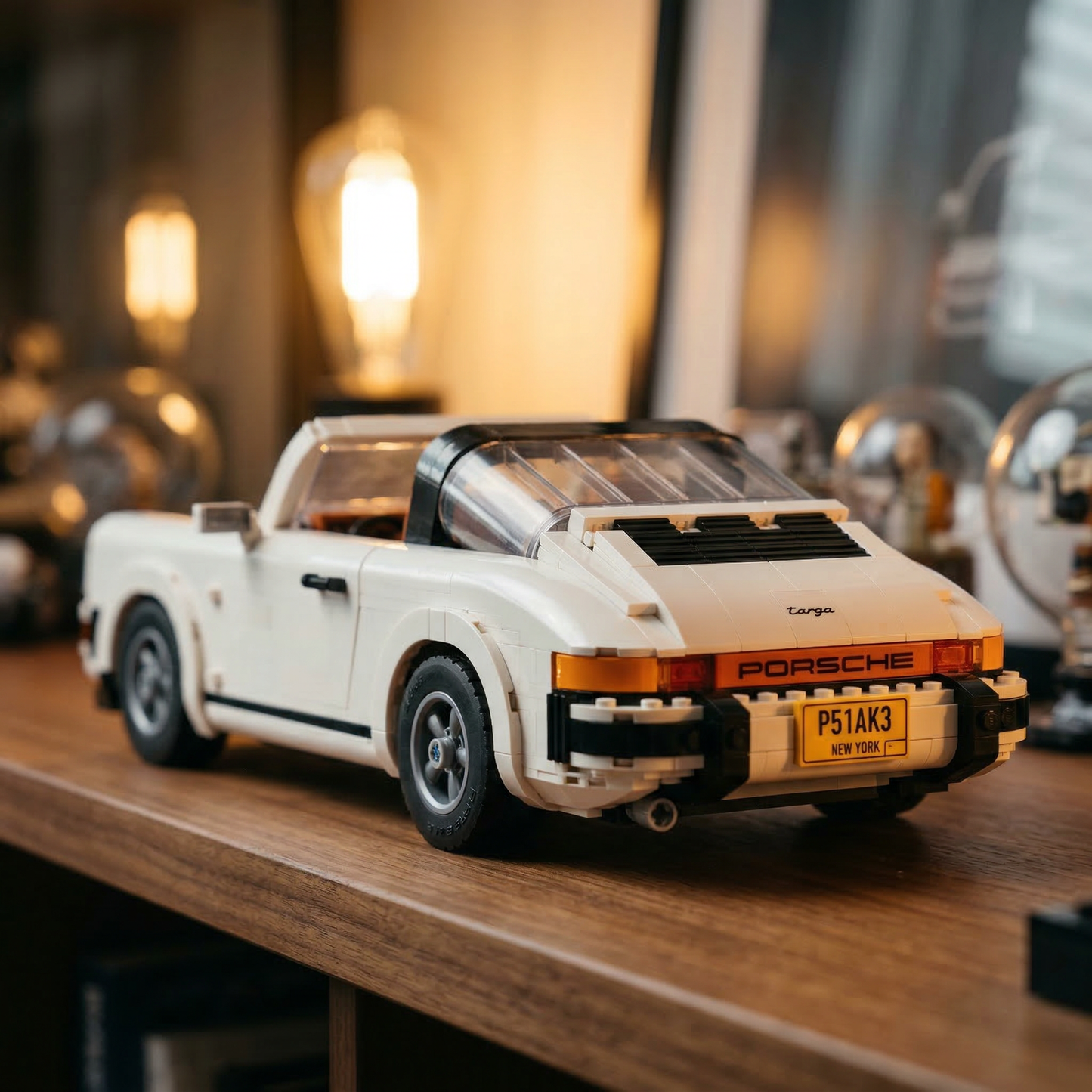 Porsche 911 Turbo ou Targa (1458 peças)