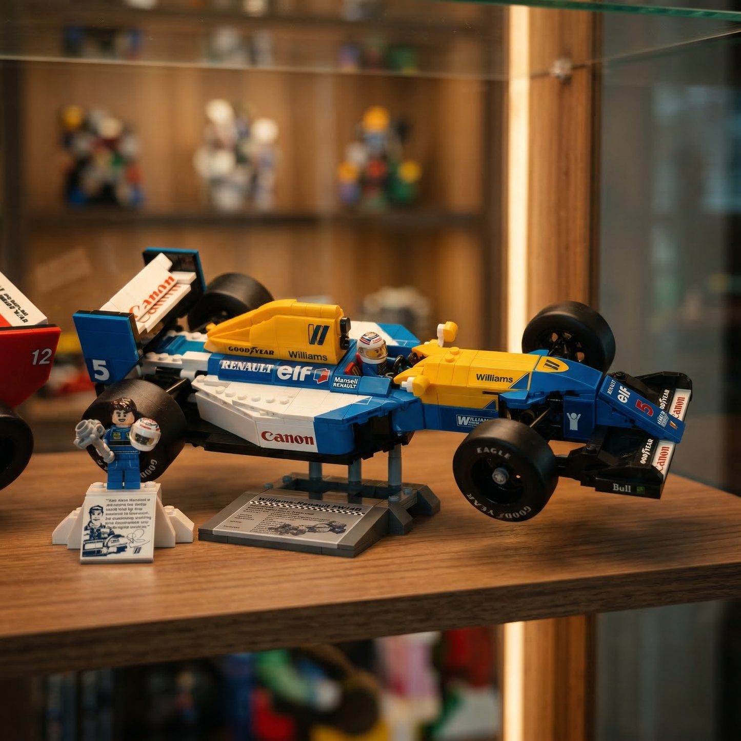 Nigel Mansell - Williams Racing FW14B (799 peças)