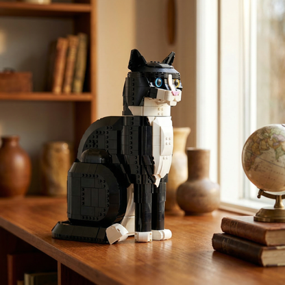 Gato de Smoking (1710 peças)
