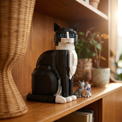 Gato de Smoking (1710 peças)