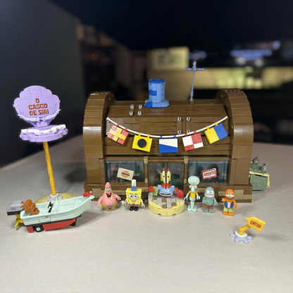 Bob Esponja - Siri Cascudo (2700 peças)