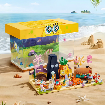 Bob Esponja - Praia da Fenda do Biquini (1140 peças)