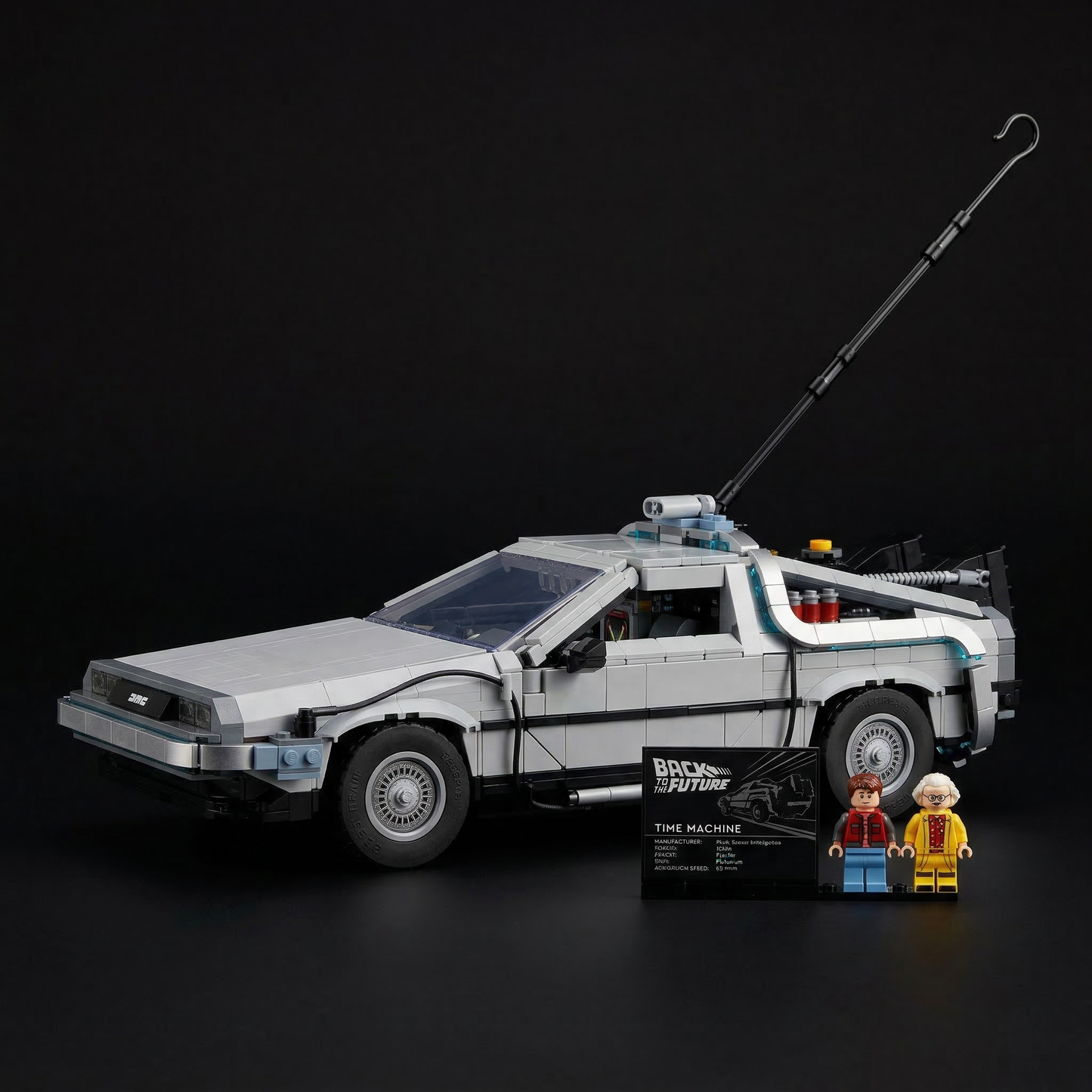 DMC De Lorean "De Volta para o Futuro" (1872 peças)