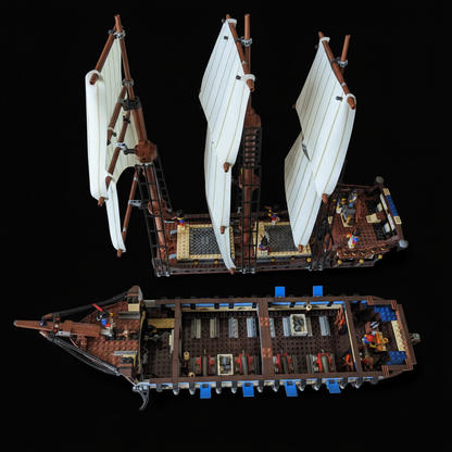 Navio Imperial do Caribe (1664 peças)