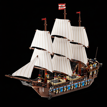 Navio Imperial do Caribe (1664 peças)
