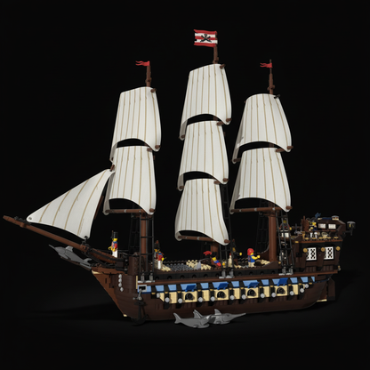 Navio Imperial do Caribe (1664 peças)
