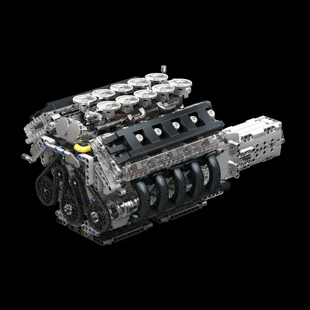 Motor V10 LFA (1834 peças)