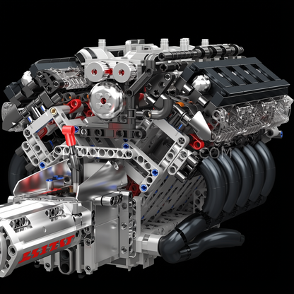 Motor V10 LFA (1834 peças)