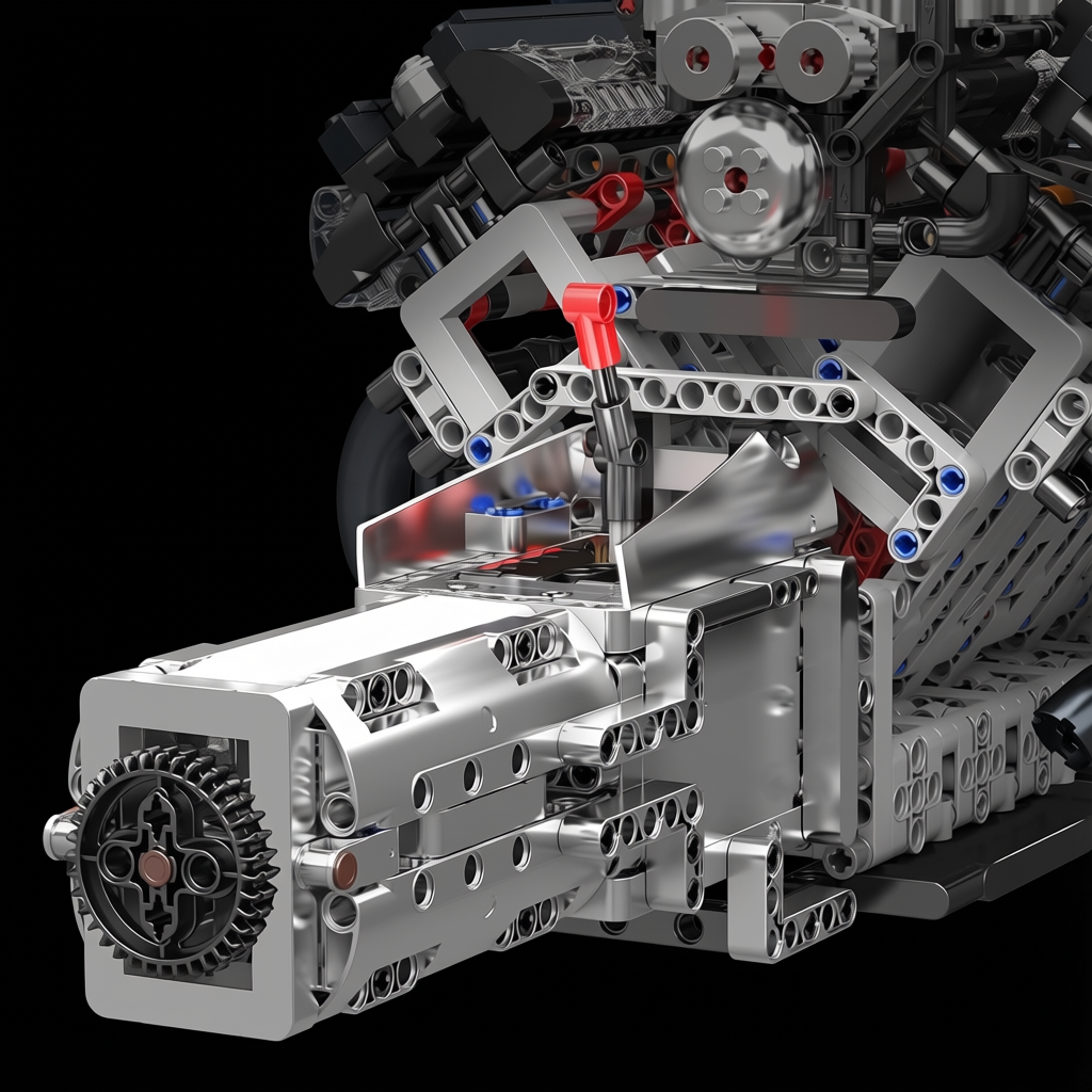 Motor V10 LFA (1834 peças)