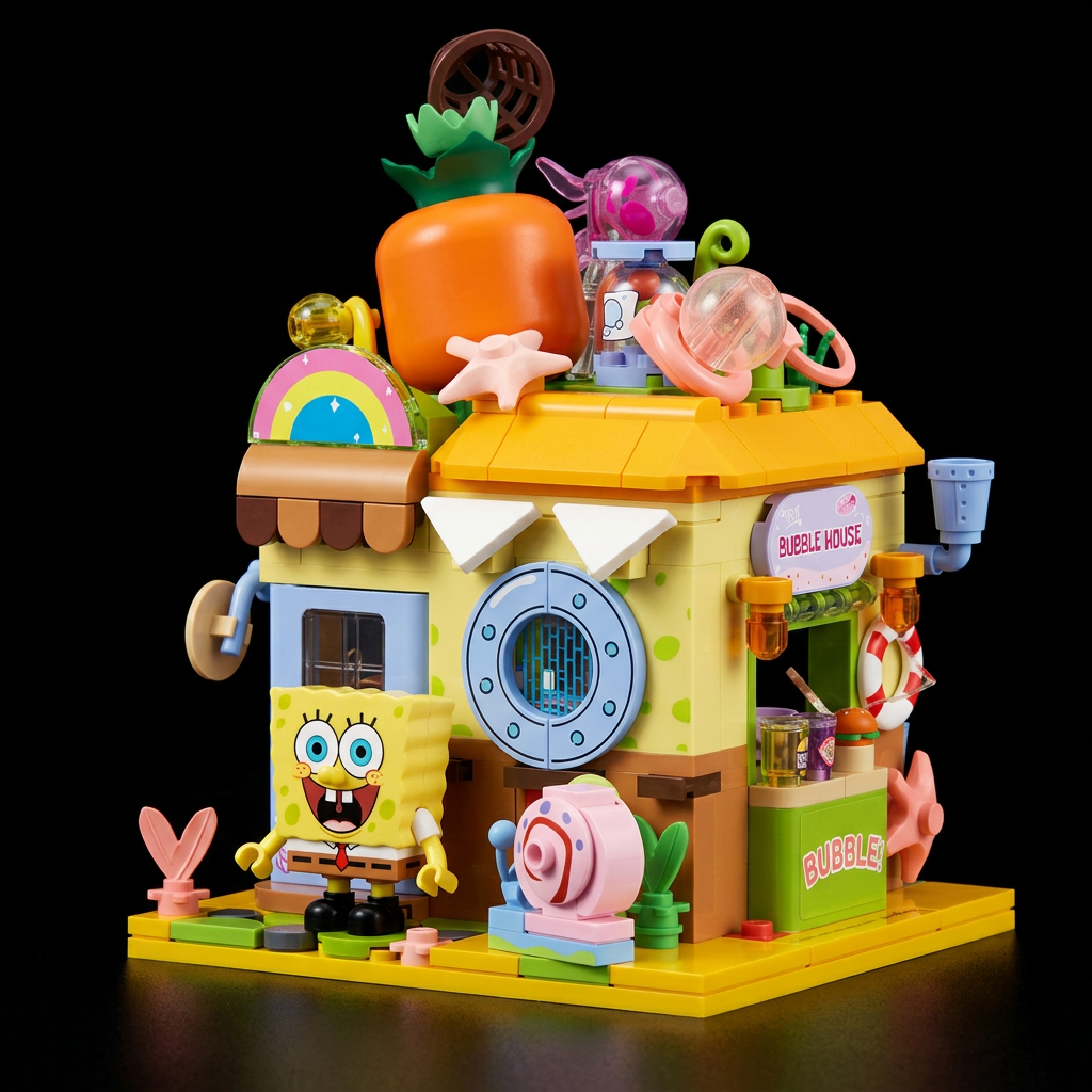 Bob Esponja - Hora das Bolhas (366 peças)