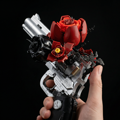 Revólver Fantasma: Arma e Rosa (631 peças)