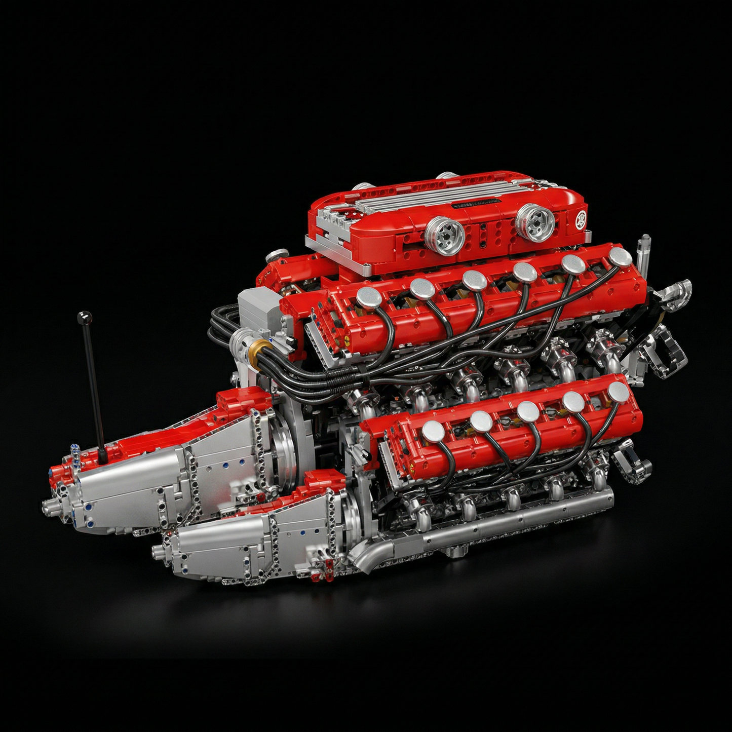Motor V12 Supercar Italiano (3.472 peças)