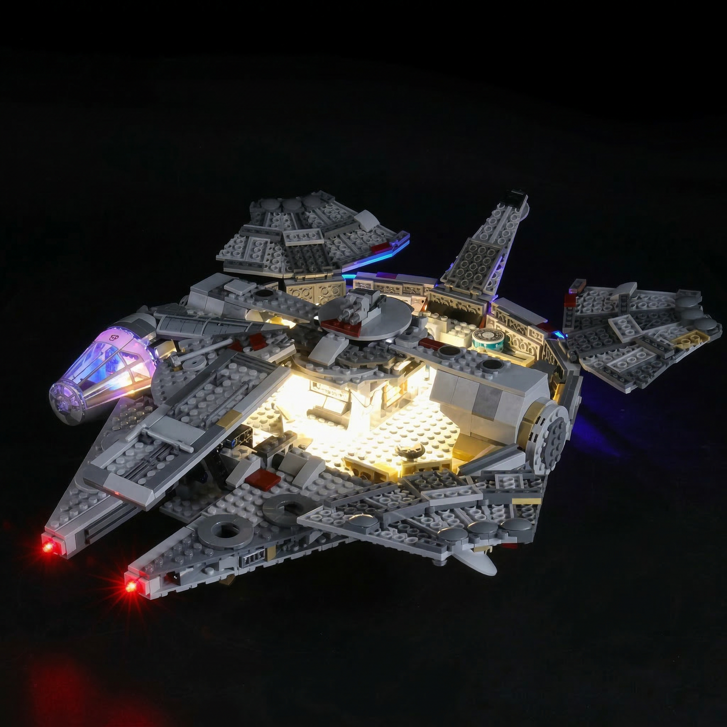 Iluminação para a Millennium Falcon (1381 peças)