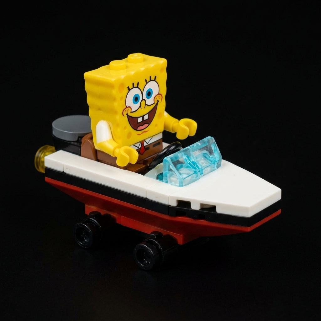 Bob Esponja - Escola de Barcos da Sra. Baiacu (629 peças)