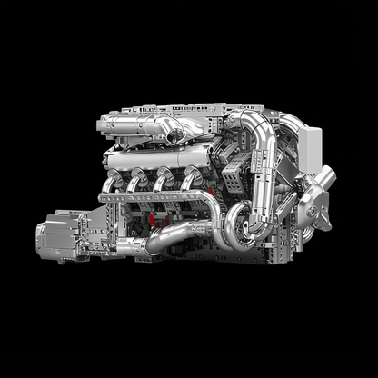 Motor Hypercar com Câmbio W16 (2899 peças)