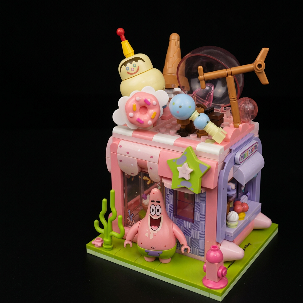 Bob Esponja - Sonho Estrelado do Patrick (327 peças)