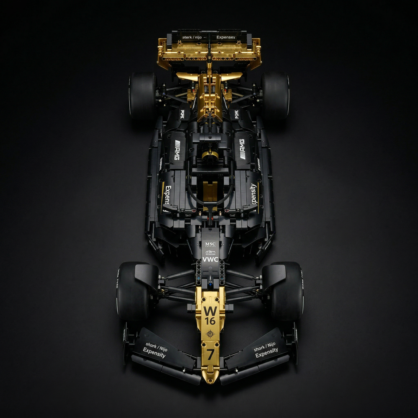 Fórmula 1 - Brad Pitt APXGP (1969 peças)