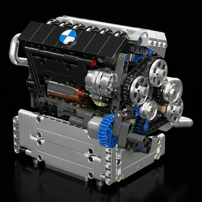 Motor S55 Inline-6 (744 peças)
