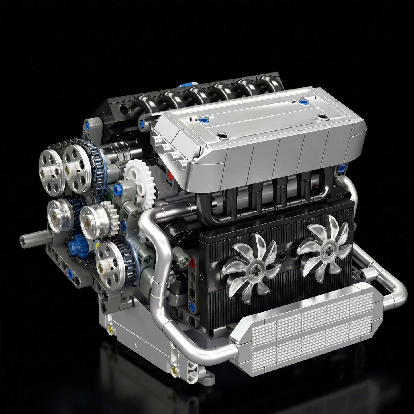 Motor S55 Inline-6 (744 peças)