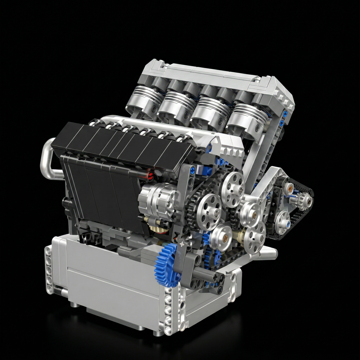 Motor S55 Inline-6 (744 peças)
