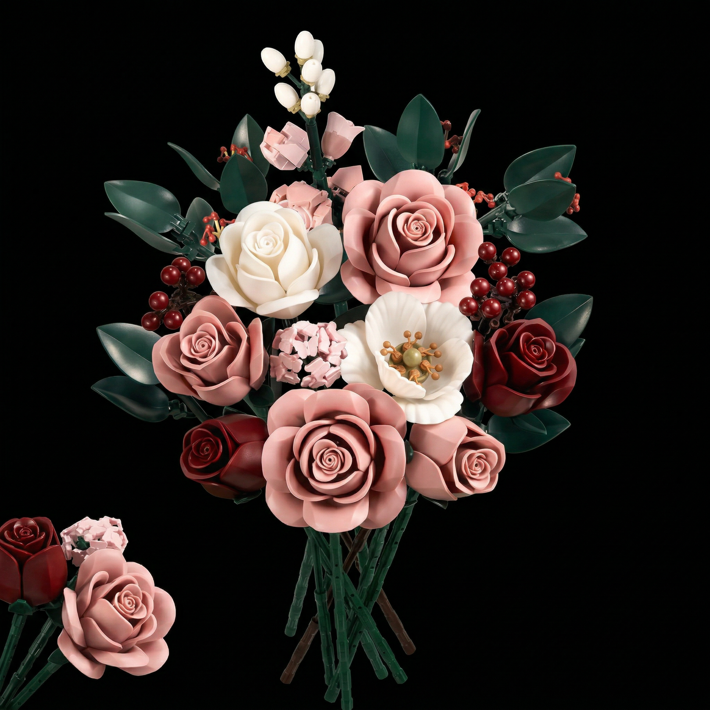Buquê de Rosas - Blush (834 peças)