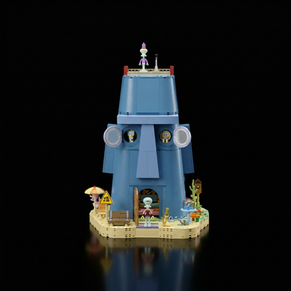 Bob Esponja - Casa da Pedra dos Tentáculos (1655 peças)