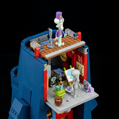 Bob Esponja - Casa da Pedra dos Tentáculos (1655 peças)