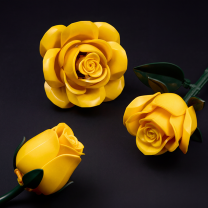 Buquê Raios de Sol Dourado (496 peças)