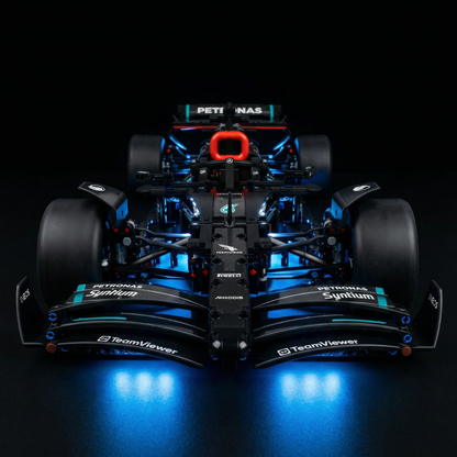 Kit de Iluminação para a Fórmula-1 Mercedes AMG W14 (1642 peças)