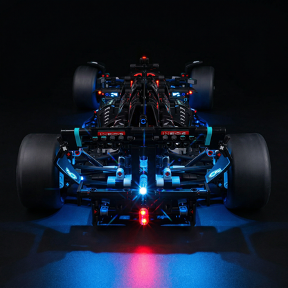 Kit de Iluminação para a Fórmula-1 Mercedes AMG W14 (1642 peças)