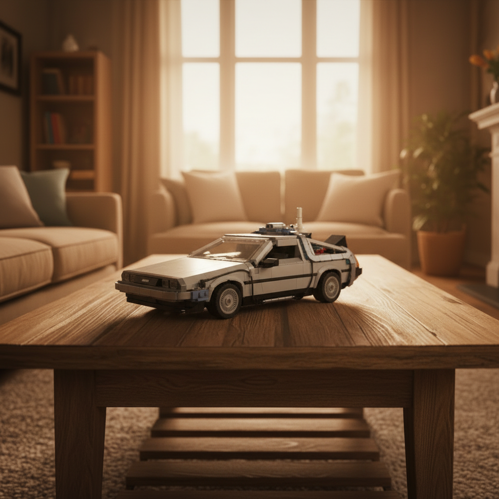 DMC De Lorean "De Volta para o Futuro" (1872 peças)